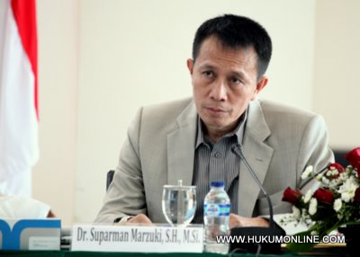 Ketua KY Suparman Marzuki. Foto: SGP