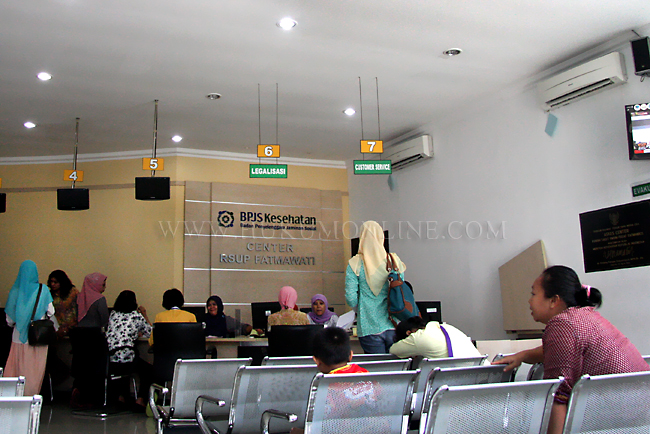 Suasana BPJS Kesehatan RS Fatmawati, Jakarta. Foto: RES