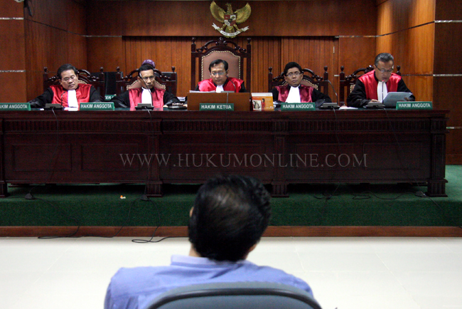 Ilustrasi suasana sidang pembacaan putusan kasus korupsi di Pengadilan Tipikor Jakarta. Foto: RES
