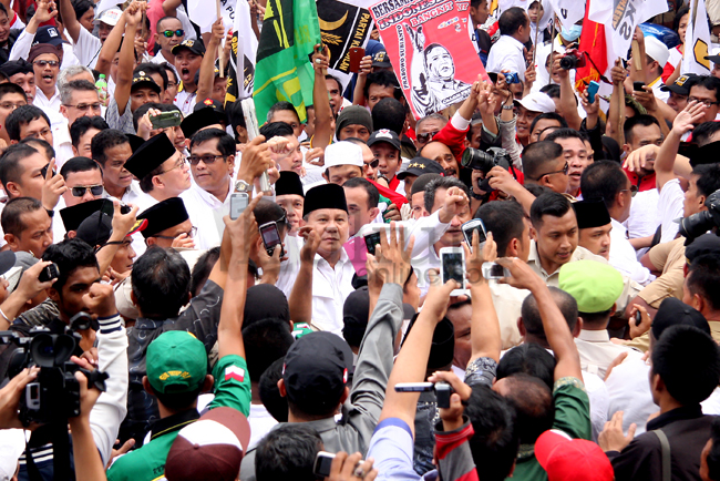 Prabowo Subianto dan Hatta Rajasa. Foto: RES