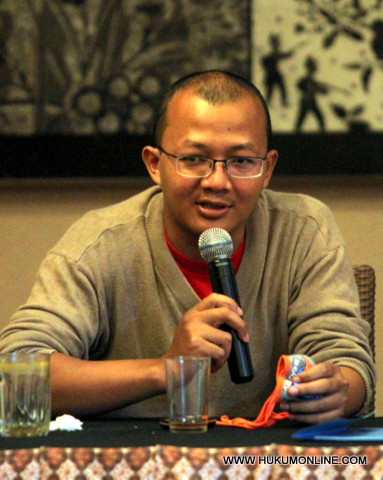 Anggota Badan Pekerja ICW Emerson Yuntho. Foto: Sgp
