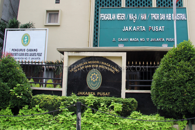 Pengadilan Niaga Jakarta. Foto: RES