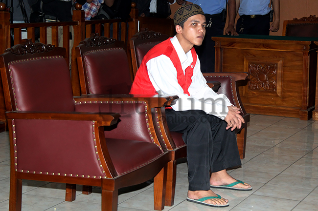 Agun Iskandar, salah seorang terdakwa pencabulan murid JIS. Foto: RES