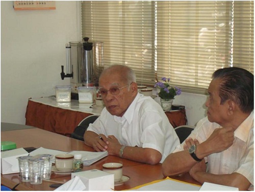 Ketua Badan Pengawas Konsuil, Tunggono Soemedi (kiri). Foto: http://konsuilpusat.blogspot.com