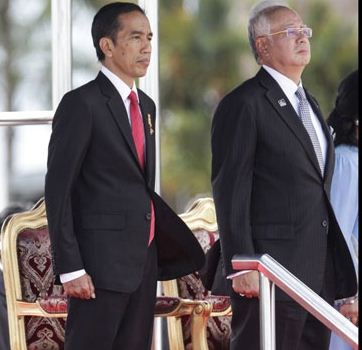 Presiden Jokowi dan Perdana Menteri Malaysia Dato Sri Mohammad Najib. Foto: Setkab RI