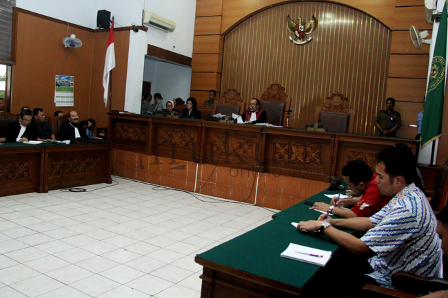 Sidang putusan praperadilan Budi Gunawan di PN Jaksel, Senin (16/2). Foto: RES