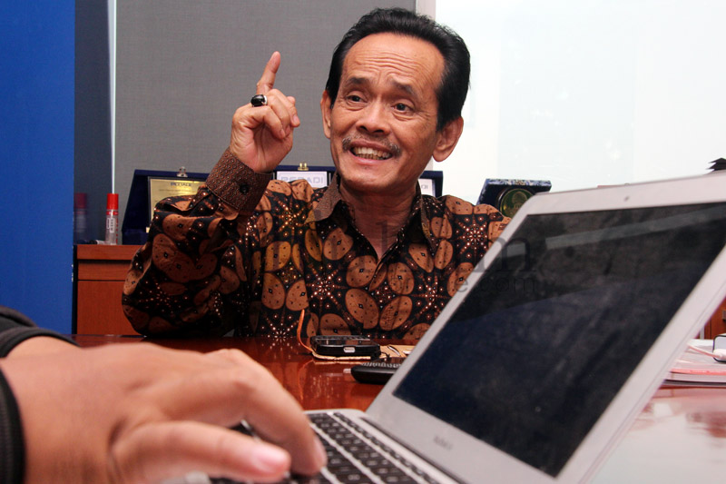Ketua SC Munas PERADI II, Achiel Suyanto di Kantor DPN PERADI, Rabu (25/2). Foto: RES. 