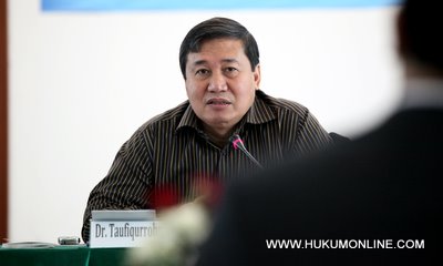 Komisioner KY Taufiqurrahman Syahuri. Foto: Sgp