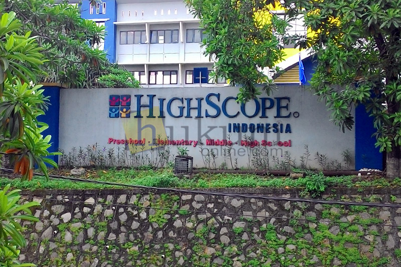 Sekolah Highscope Indonesia, Jakarta. Foto: RES