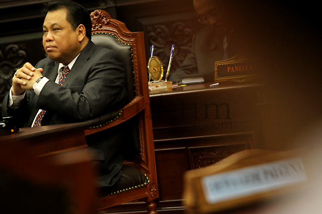 Ketua MK Arief Hidayat. Foto: RES