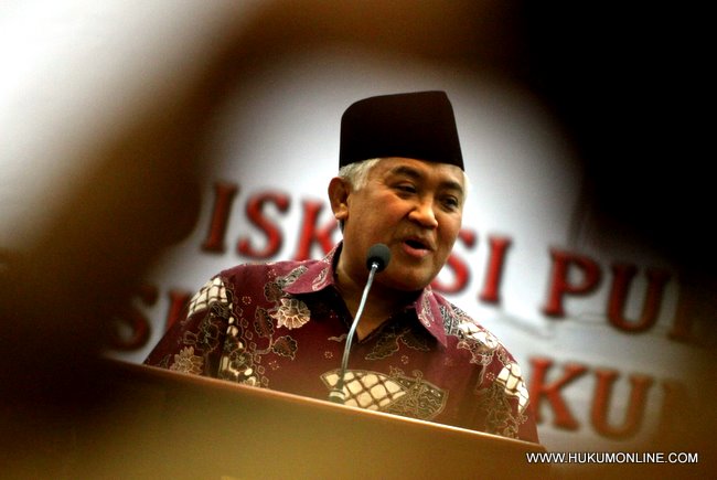 Ketua PP Muhammadiyah Din Syamsudin. Foto: SGP