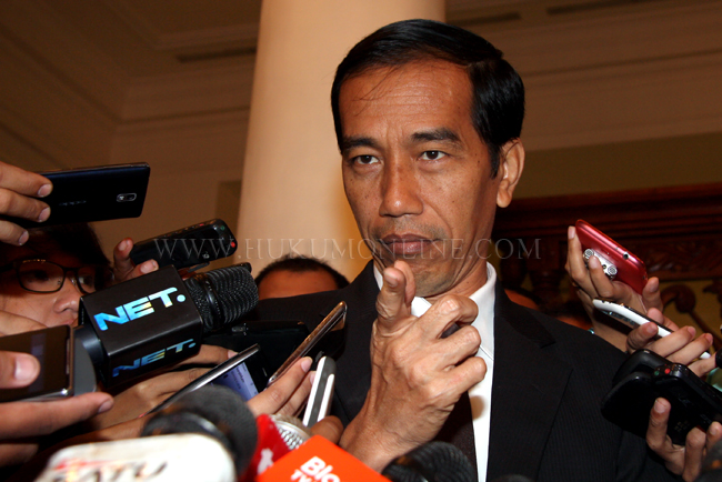 Pemerintahan Presiden Jokowi mengajukan konsep Omnibus Law ke DPR Foto: RES