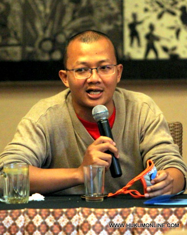 Anggota Badan Pekerja ICW, Emerson Yuntho. Foto: SGP