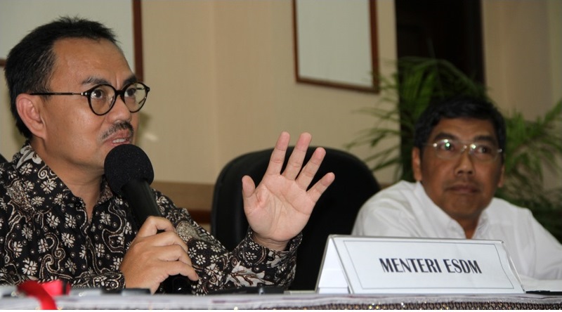 Menteri ESDM, Sudirman Said (kiri). Foto: www.esdm.go.id