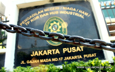 Pengadilan Niaga pada PN Jakarta Pusat. Foto: RES