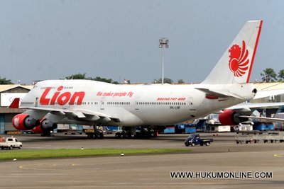 Maskapai penerbangan Lion Air. Foto: Sgp