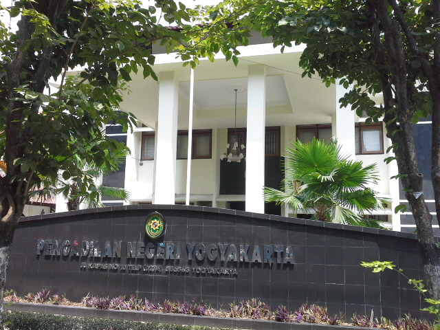 PN Yogyakarta. Foto: HAG