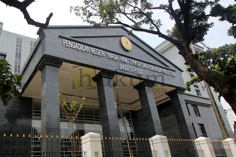 Gedung Pengadilan Negeri/Niaga/HAM/Tipikor/Hubungan Industrial Jakarta Pusat yang baru berlokasi di jalan Bungur, Jakarta. Gedung sembilan lantai dengan 31 ruang sidang tersebut akan mulai digunakan pekan depan.