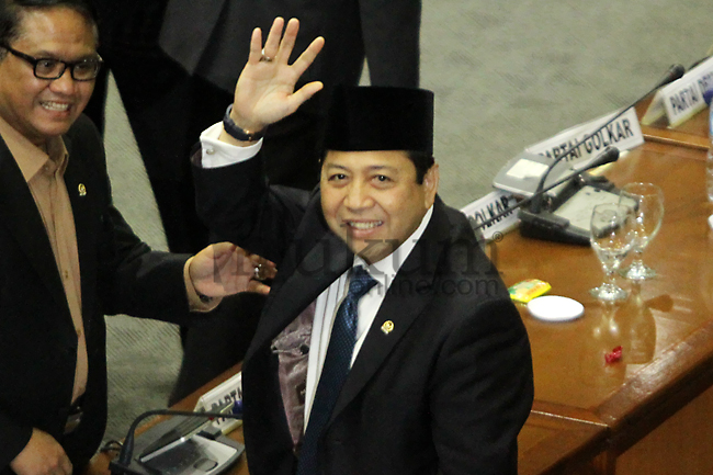 Posisi Ketua DPR Setya Novanto mulai terusik. Foto: RES