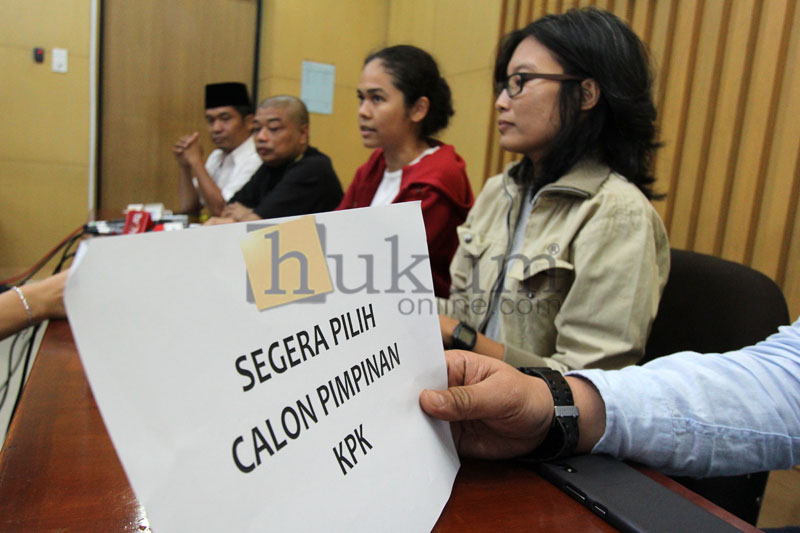 Koalisi Masyarakat Sipil berharap Komisi III segera gelar fit and proper test capim KPK. Foto: RES