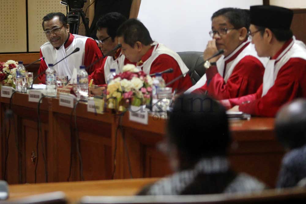 Proses sidang MKD terkait dugaan pelanggaran kode etik Setya Novanto. Foto: RES