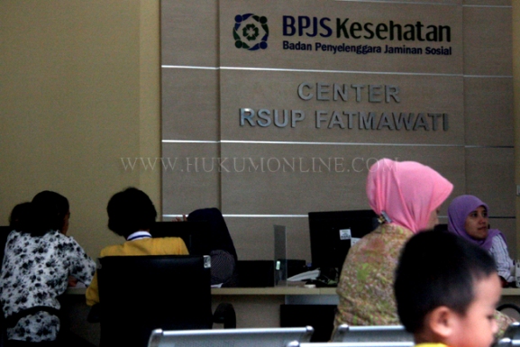 Loket BPJS Kesehatan di salah satu rumah sakit. Foto: RES