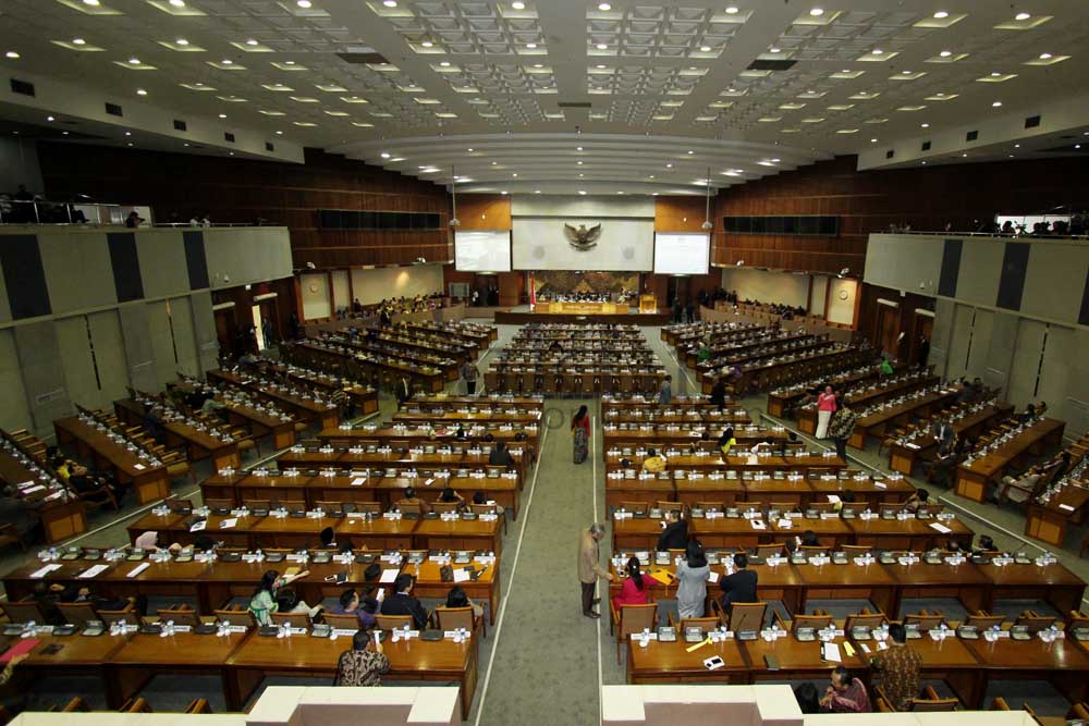 Sidang paripurna DPR. Foto: RES