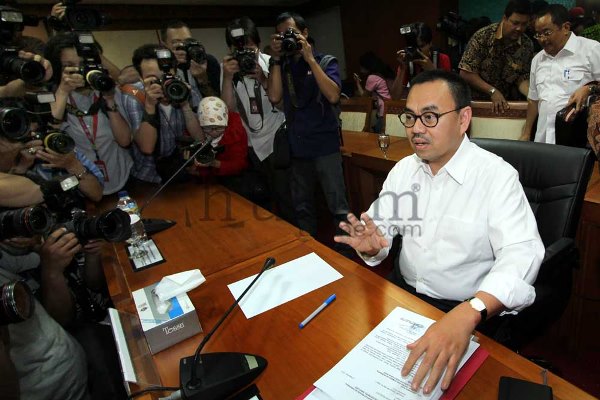 Menteri ESDM Sudirman Said. Foto: RES