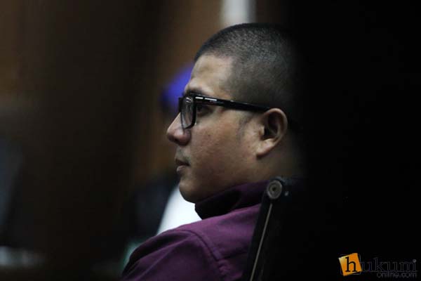 M Yagari Bhastari saat menjalani sidang vonis di Pengadilan Tipikor Jakarta, Rabu (17/2). Foto: RES