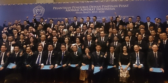 Pengurus DPP AAI 2015-2020. Foto: RIA