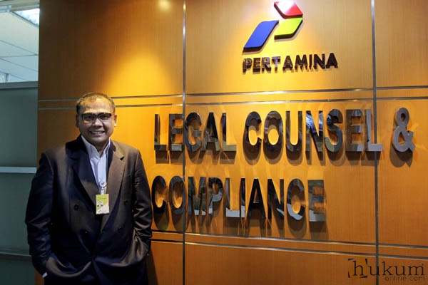 Chief Legal Counsel & Compliance PT Pertamina (Persero), Genades Panjaitan. Foto: RES