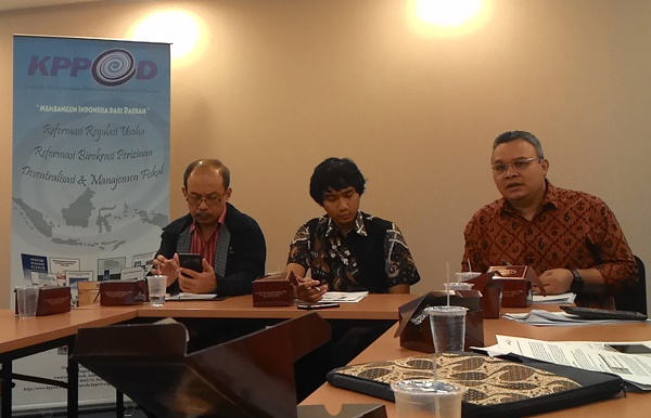 Diskusi KPPOD di Jakarta. Foto: NNP