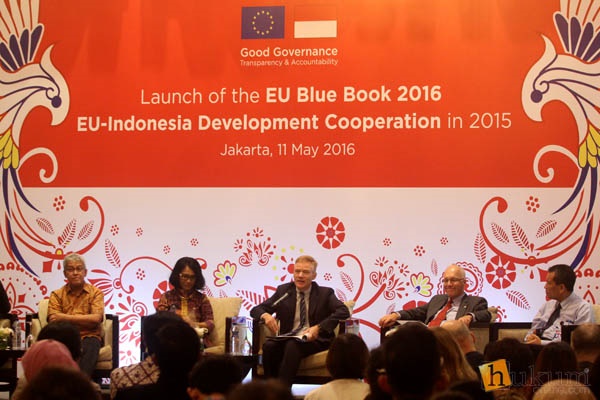 Seminar EU-Indonesia Development Cooperation dengan tema 