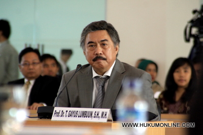 Hakim agung Prof. Topane Gayus Lumbuun. Foto: SGP