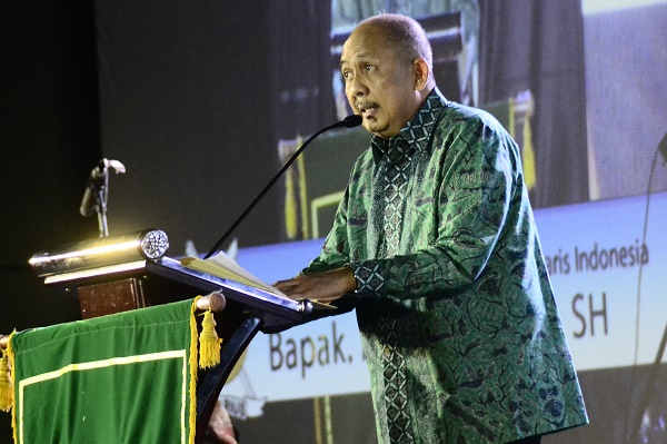 Adrian Djuaini saat di Kongres XXII INI di Palembang. Foto: NNP