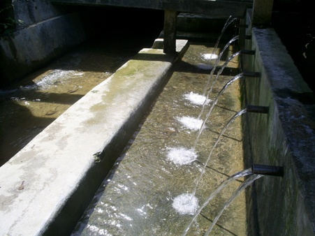 Pengadaan air bersih salah satu infrastruktur desa. Foto: MYS