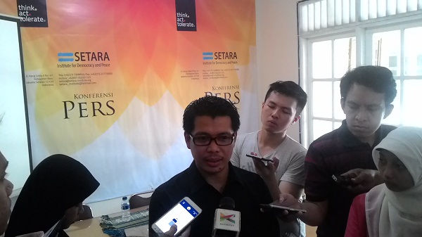 Direktur Riset SETARA Institute, Ismail Hasani. Foto: NNP