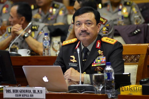 Calon Kepala BIN Komjen Pol Budi Gunawan. Foto: RES