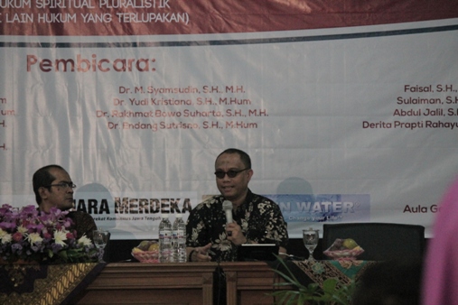 Anthon F. Susanto (kanan) di Semarang, Kamis (20/10). Foto: MYS