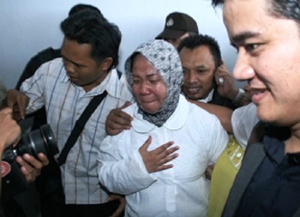 Prita Mulyasari pernah menjadi terdakwa dalam kasus pencemaran nama baik terhadap Rumah Sakit Omni Internasional, Alam Sutera Tangerang. Foto: SGP
