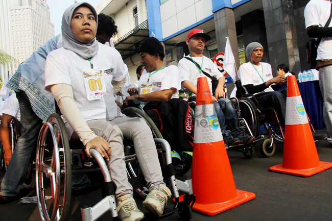 Penyandang disabilitas. Foto: RES