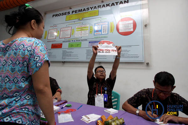 Pemilih di Lapas dalam pilkada DKI Jakarta 2017. Foto: RES