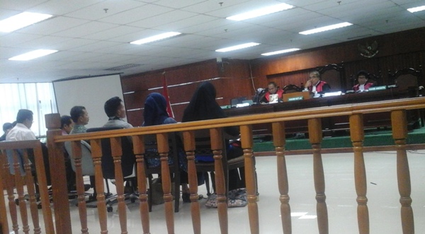 Ilustrasi sejumlah saksi dimintai keterangan oleh majelis hakim Pengadilan Tipikor Jakarta. Foto: MYS