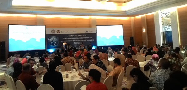 Seminar persiapan Indonesia menghadapi AEoI. Foto: NNP