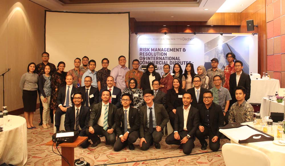 Risk Management & Resolution Of International Commercial Disputes : A Seminar For In House Counsel