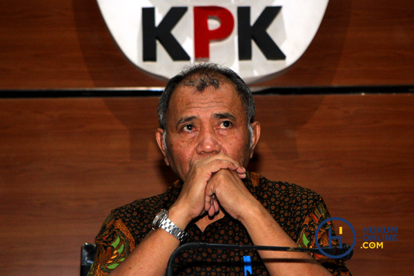 Ketua KPK Agus Rahardjo. Foto: RES 