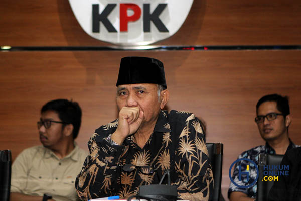 Ketua KPK Agus Rahardjo. Foto: RES 