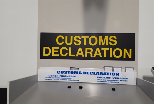 Ilustrasi customs declaration. Foto: MYS