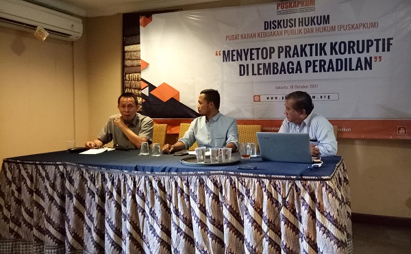 Suasana diskusi di Jakarta, Rabu (18/10). Foto: CR-24