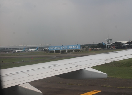 Ilustrasi pesawat di bandara Soekarno-Hatta. Foto: MYS